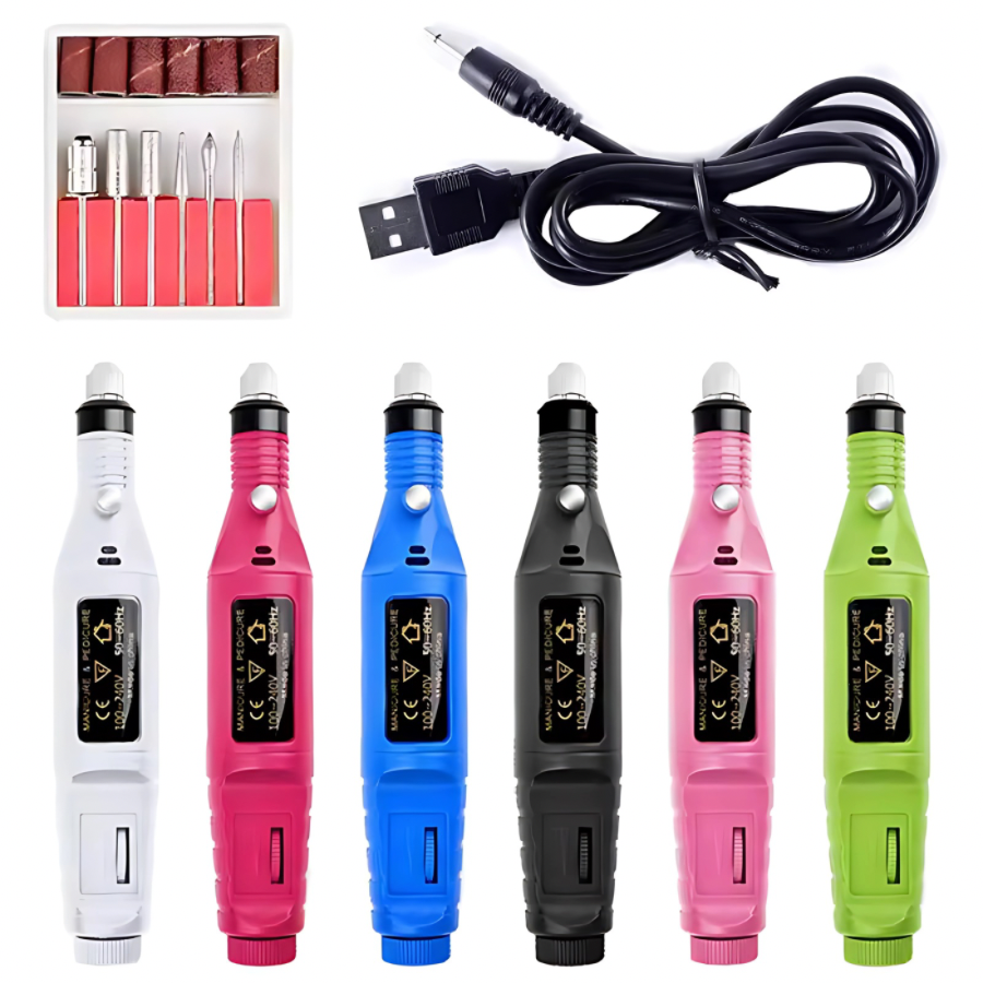 Professional Electric Sanding and Polish Machine (রেজিন পলিশিং মেশিন) – Variable Speed Mini Drill & Grinder Kit for Resin Art, Manicure & DIY Crafts
