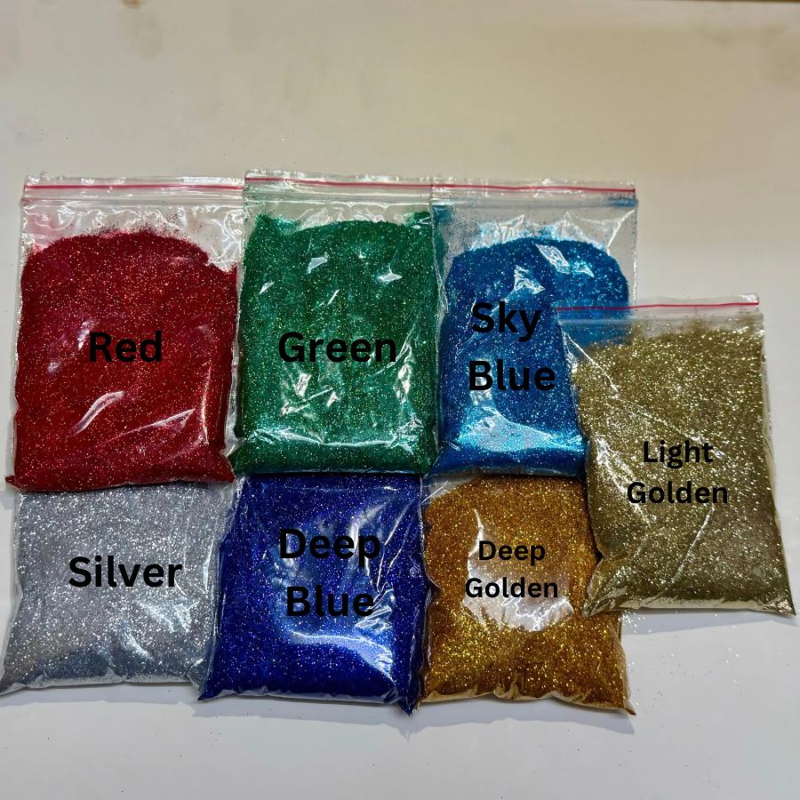 CNMI Fine Glitter for Epoxy Resin (রেজিন গ্লিটার) – High-Shine Metallic Pigment for Resin Art, Crafts & DIY Decor