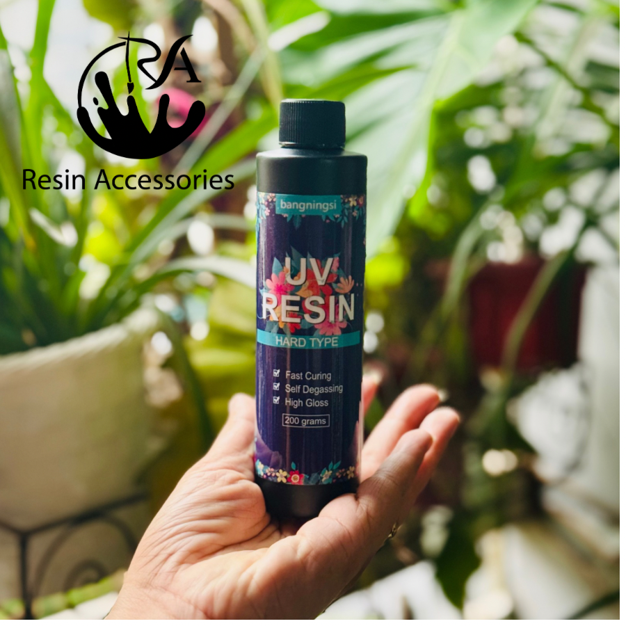 Premium Hard UV Resin Glue (২০০ গ্রাম) – Crystal Clear, Fast Curing & High Gloss Solar Activated Resin for Jewelry & DIY Crafts