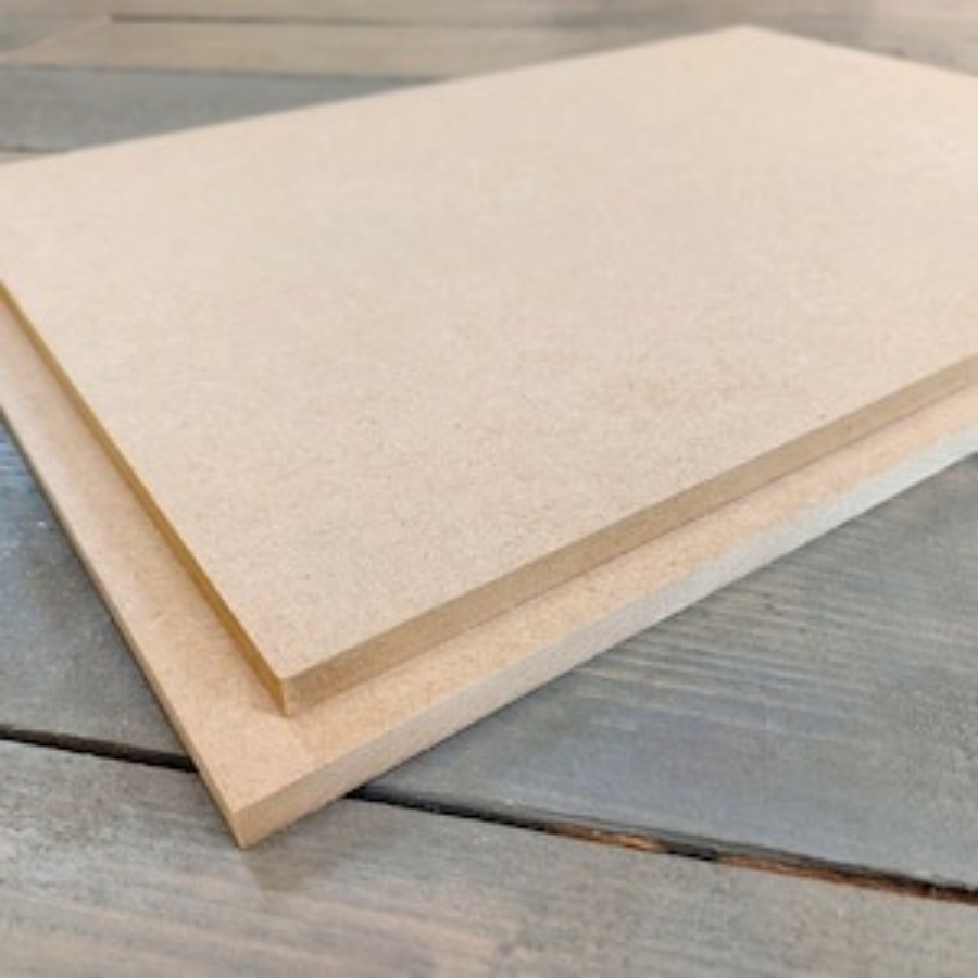 Premium MDF Painting Base (পেইন্টিং বেস) – Smooth Wood Fiber Board for Resin Art, Acrylic Painting & DIY Crafting